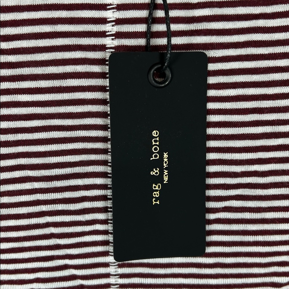 rag & bone Michal Linen Tee - XS - New - Picture 7 of 10